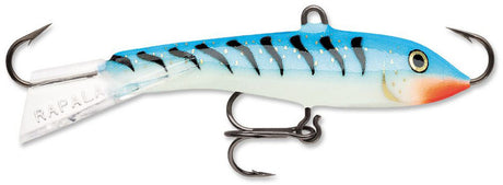 Rapala Jigging Rap - 05 Glow blue tiger