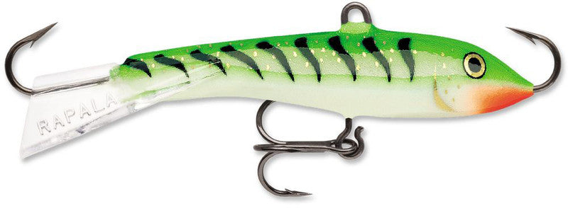 Rapala Jigging Rap - 05 Glow green tiger