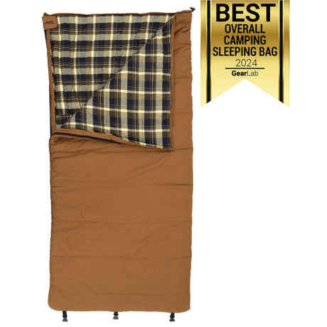 Alps Mountaineering Redwood -10 Sleeping Bag Tan 38x80 Tan