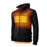 Gobi Heat Men's Ridge Heated Hoodie (3-Zones) Onyx