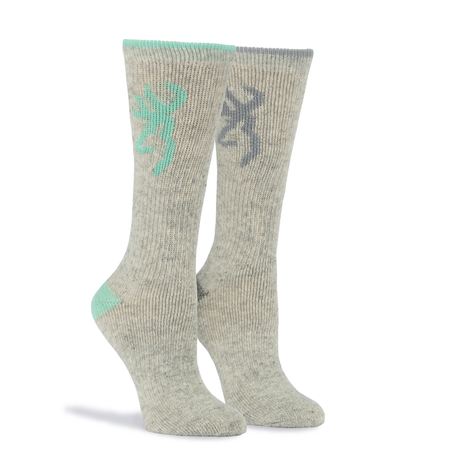 Browning Rowan Sock - 2 Pack Julep & Grey