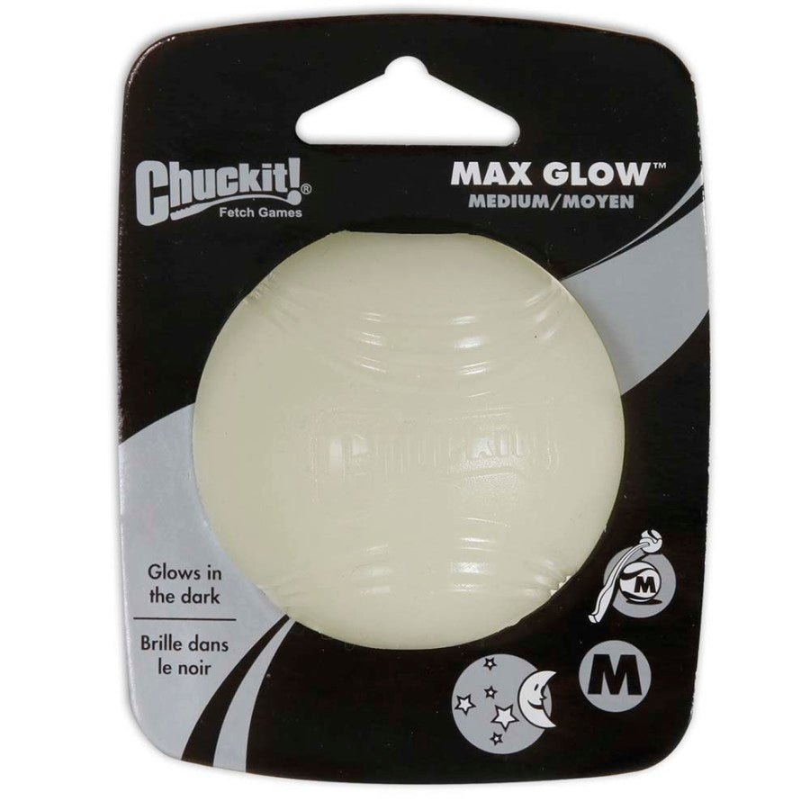 Chuckit! Max Glow Ball Dog Toy - Small / Medium / Large / X-Large Glow