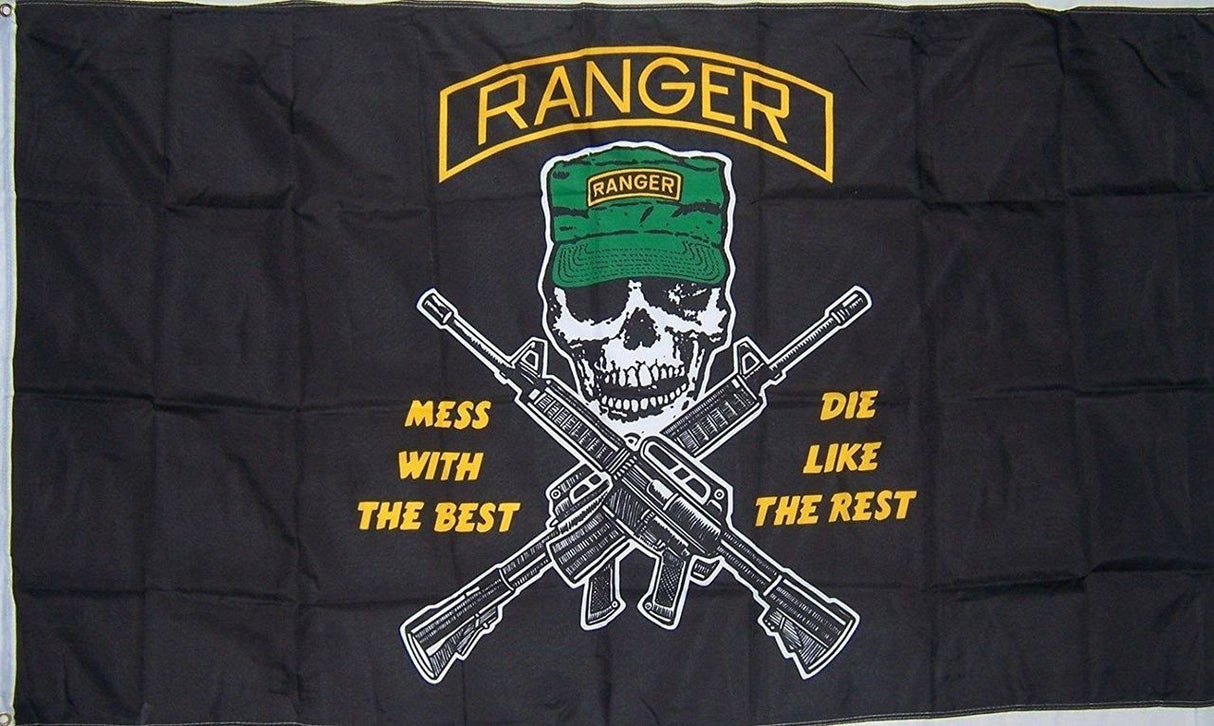 Ace World Ranger Mess With The Best 3x5' Flag
