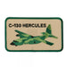Ace World C-130 Hercules Large Embroidered Patch Tan_grn