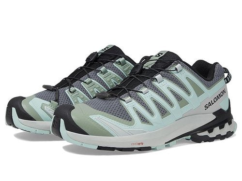 Salomon Women's XA Pro 3D V9 Shoe - Quiet Shade/Lily Pad/Blue Haze Quiet Shade/Lily Pad/Blue Haze