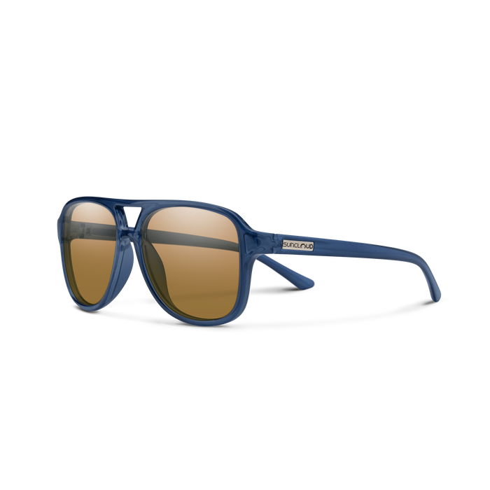 Suncloud Sandy Sunglasses Crystal Denim/polarized Brown Crstl dnm/plr brwn