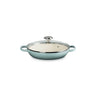Le Creuset Signature Braiser With Glass Lid Sea salt