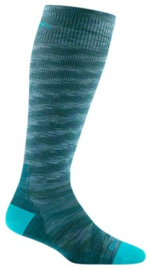 Darn Tough Women's RFL Over-the-Calf Ultra-Lightweight Ski and Snowboard Sock Neptune