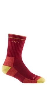 Darn Tough Women's Hiker Micro Crew Midweight Hiking Sock Cranberry