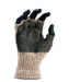 Fox River Handwear Gripper Medium Weight Fingerless Glove Brown Tweed