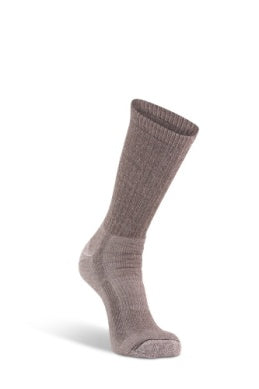 Fox River Men's Trail Pack Medium Weight Crew Hiking Sock (2-pack) Taupe