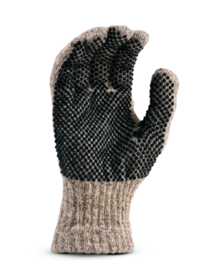 Fox River Handwear Gripper Medium Weight Glove Brown Tweed