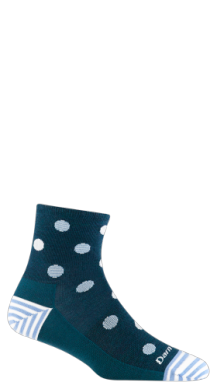 Darn Tough Women's Dottie Shorty Lightweight Lifestyle Sock Dark Teal