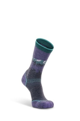 Fox River Women's Krakatoa Lightweight Crew Hiking Sock Grey