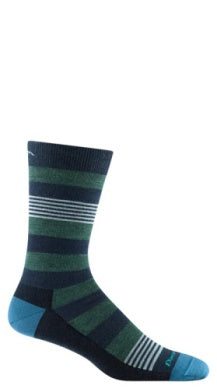 Darn Tough Men's Oxford Crew Lightweight Lifestyle Sock Eclipse