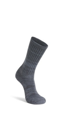 Fox River Hike Jasper Medium Weight Crew Sock Charcoal