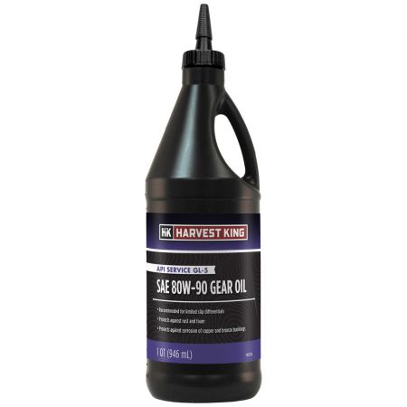 80w90 synthetic gear oil Harvest King API Service GL-5 SAE 80W-90 Gear Oil, 1qt – JAXOutdoorGearFarmandRanch