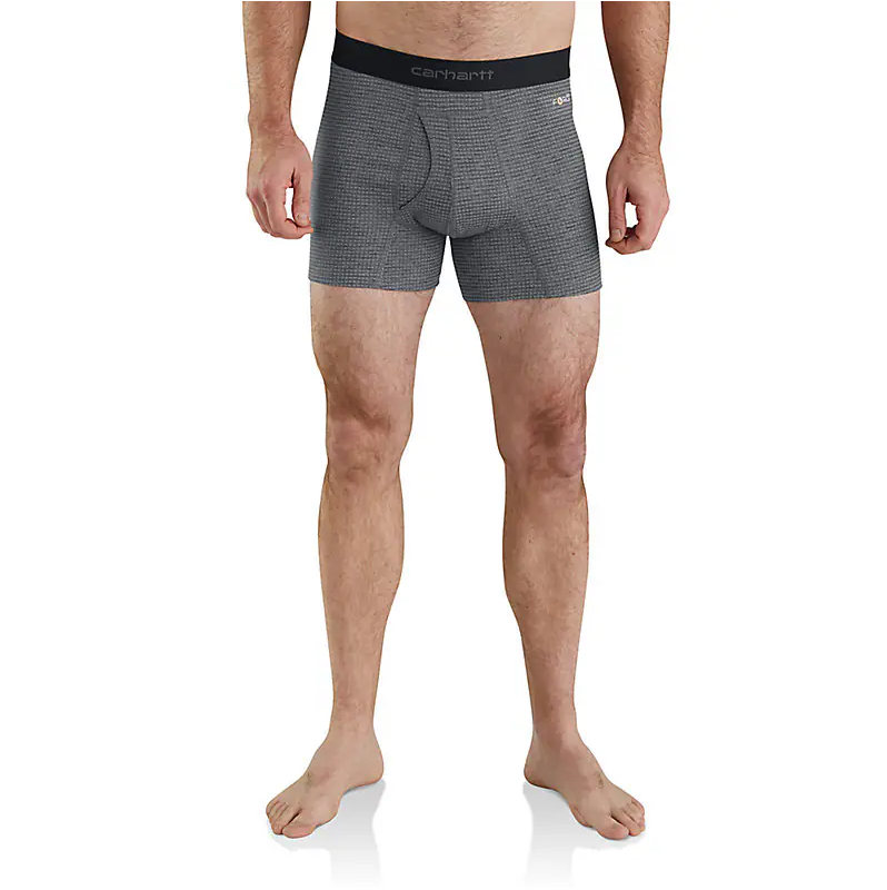 Carhartt Base Force 5in Tech Boxer Brief Shadow grid