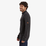 Sherpa Adventure Gear Men's Kangtega Quarter-Zip Sweater - Black Black