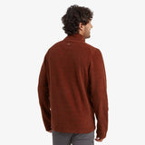 Sherpa Adventure Gear Men's Rolpa Eco Quarter Zip - Dark Rust Dark Rust