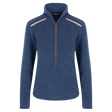 Sherpa Adventure Gear Women's Rolpa Eco Pullover Zip - Rathee Blue Rathee Blue