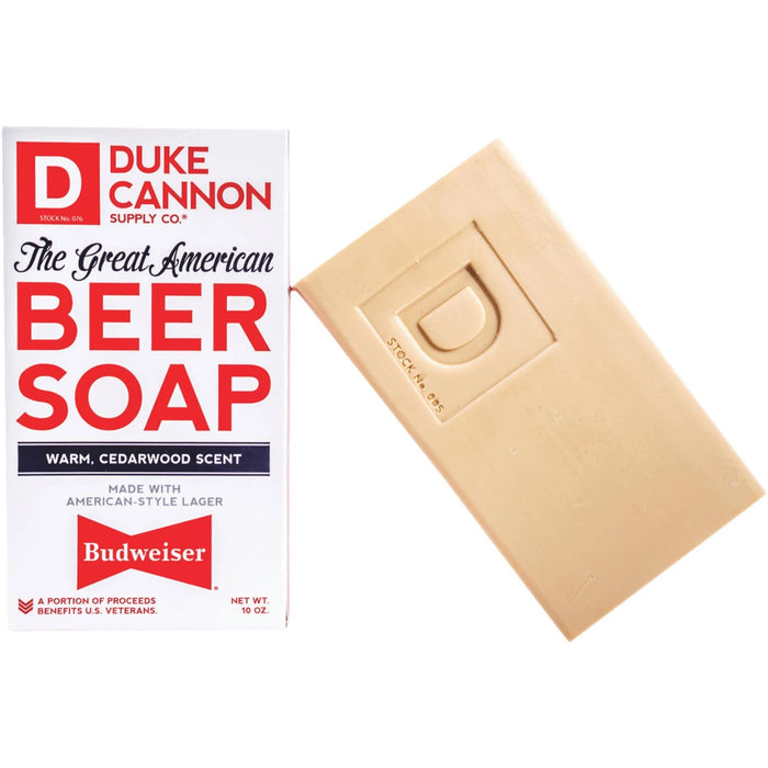 Duke Cannon Supply Co. Great American Budweiser Beer Soap