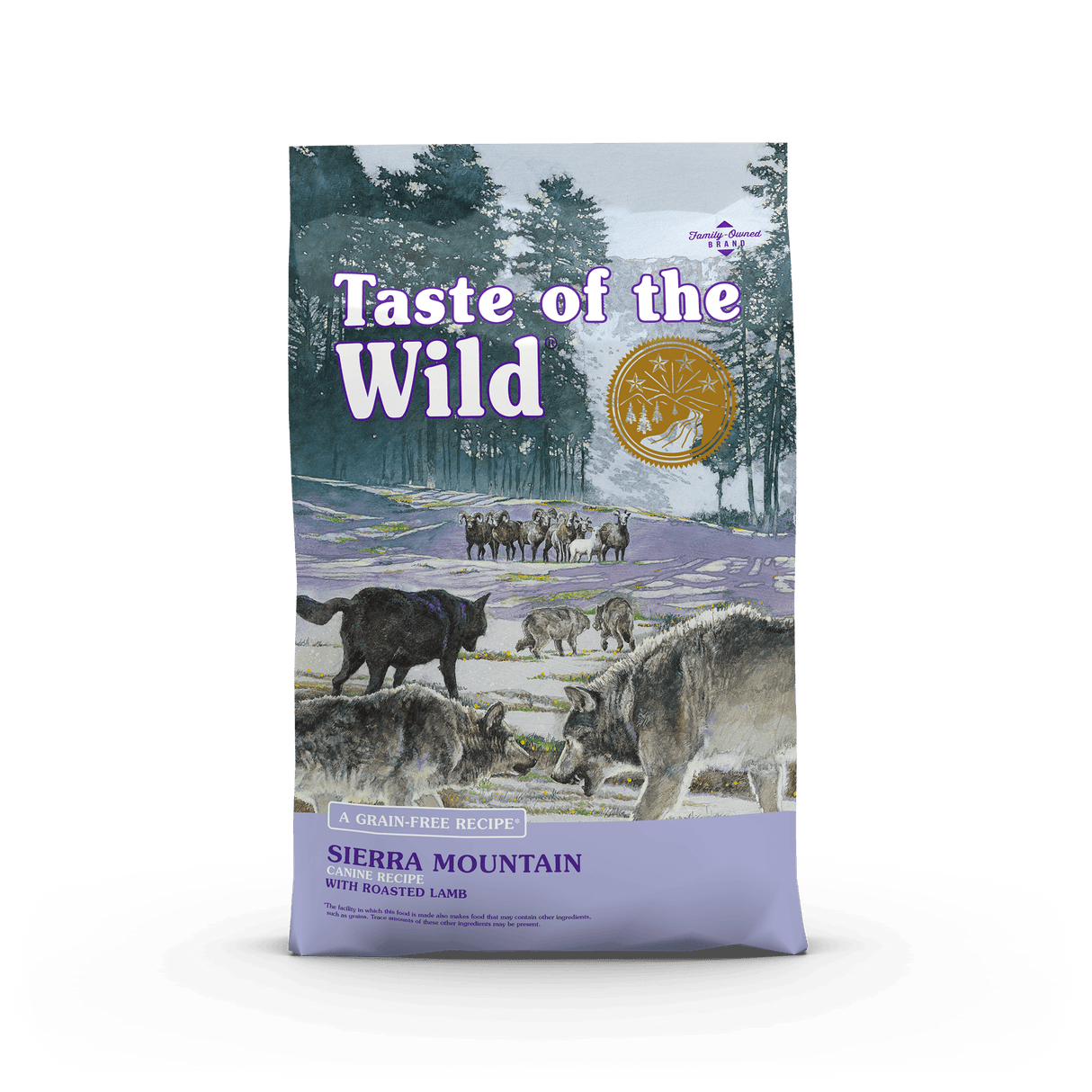 Taste of the Wild Sierra Mountain Canine Recipe with Roasted Lamb - 14 LB Roasted Lamb