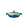 Le Creuset Signature Braiser With Glass Lid Marseille