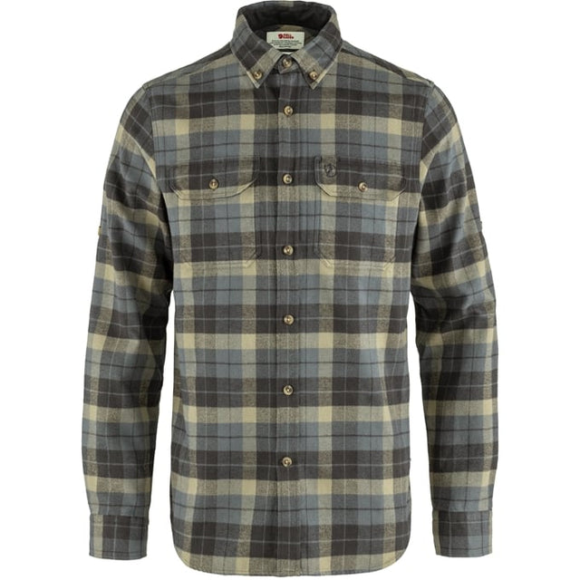 Fjallraven Men's Singi Heavy Flannel Shirt Super gry/stone gry