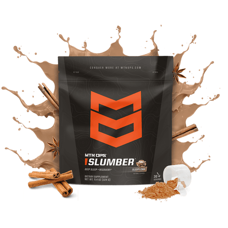 Mtn Ops Slumber Deep Sleep + Recovery Scoop Pack Sleepy cocoa