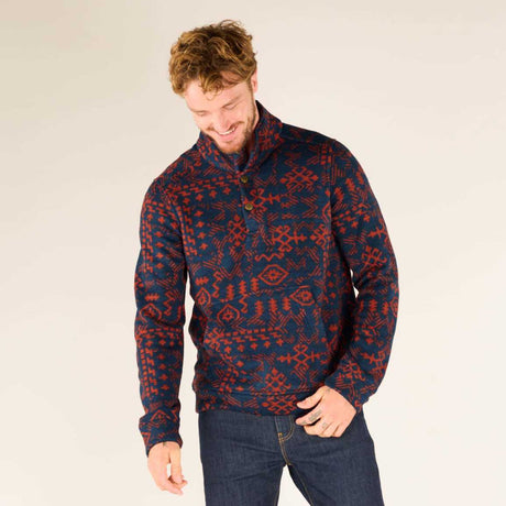 Sherpa Adventure Gear Men's Bhutan Pullover Neeloblueabstract