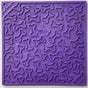 SodaPup Bones Design Lick Mat - Large Purple