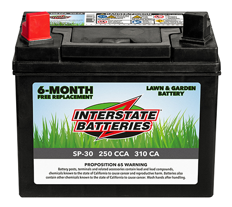 Interstate Batteries 12v Sp-30 Lawn & Garden Battery