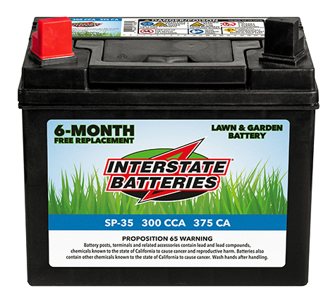 Interstate Batteries 12v Sp-35 Lawn & Garden Battery