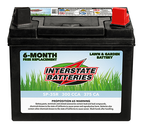 Interstate Batteries 12v Sp-35r Lawn & Garden Battery