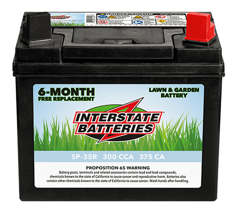 Interstate Batteries 12v Sp-35r Lawn & Garden Battery