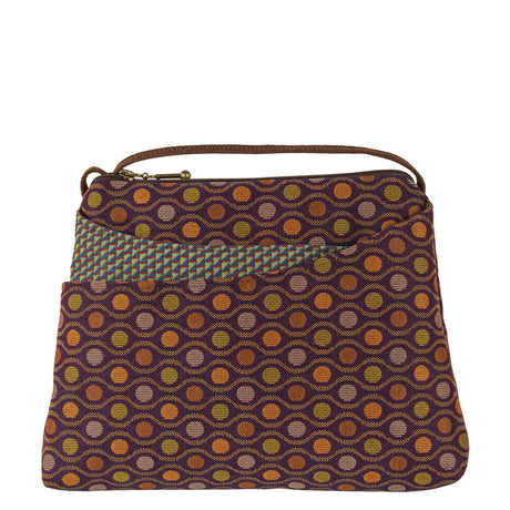 Maruca Sparrow Crossbody Peacock wine