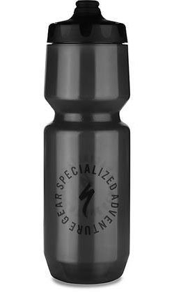 Specialized Purist Fixy Water Bottle Adventure Logo 26oz Transblack/black