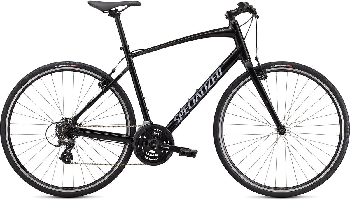 SPECIALIZED Sirrus 1.0 Bike, L Gloss Black/Charcoal Blk/char/blk