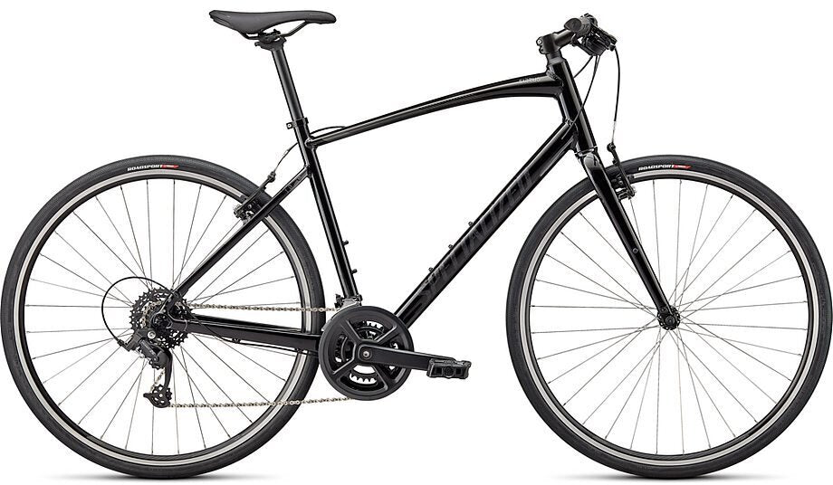 SPECIALIZED Sirrus 1.0 Bike, XS Gloss Black/Charcoal/Satin Black Reflective Black char reflect