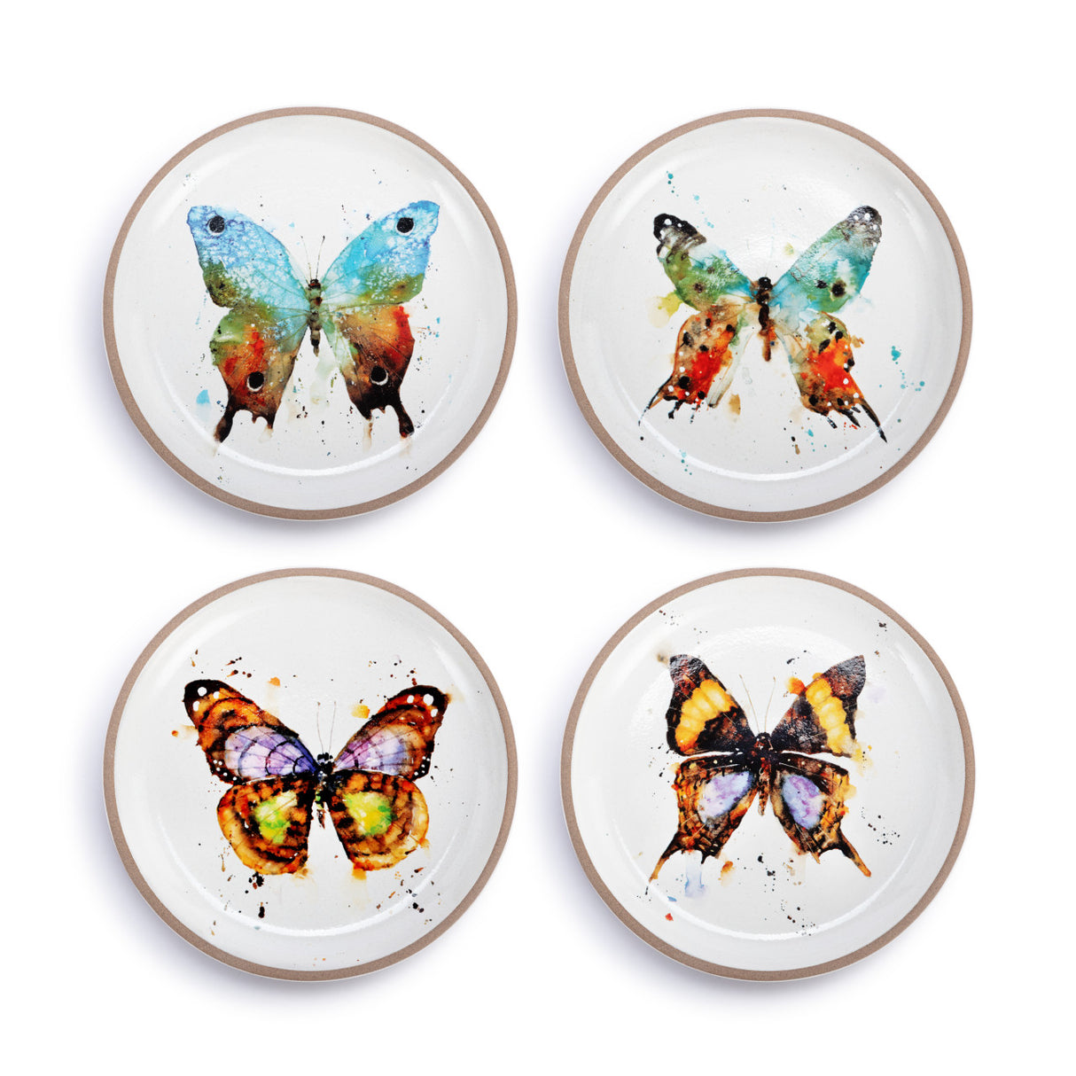 Dean Crouser Butterfly Collection Appetizer Plate