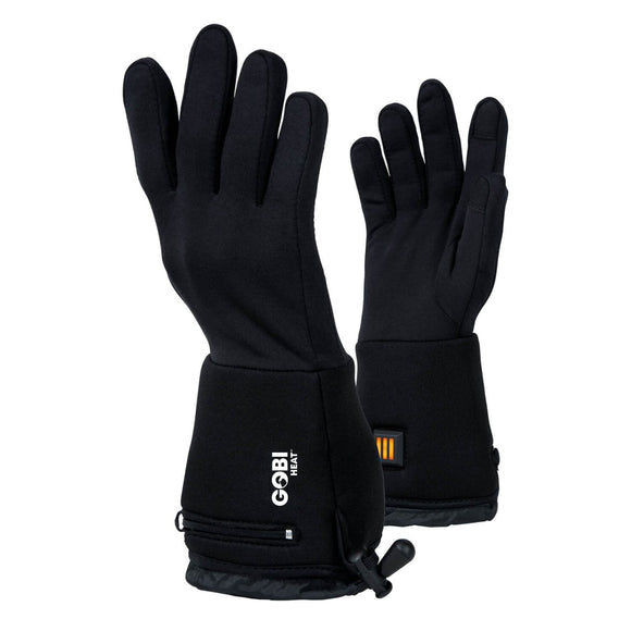 Gobi Heat Stealth Heated Glove Liners Onyx