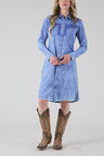 Kimes Ranch Women's Sundowner Dress Light denim