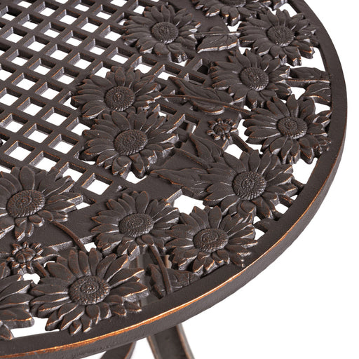 Painted Sky Designs Patio Table Sunflower