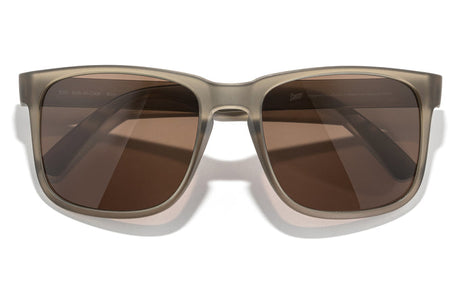 Sunski Kiva Sunglasses Matte Cola Amber Matte cola amber