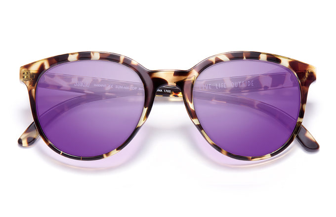 Sunski Makani Sunglasses Tortoise Purple Tortoise purple