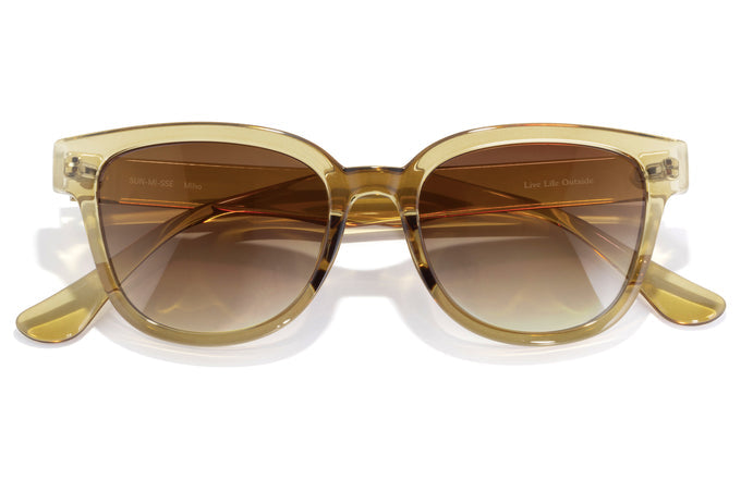 Sunski Miho Sunglasses Seaweed Sepia Seaweed sepia