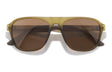 Sunski Shoreline Sunglasses Olive Amber Olive amber