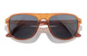 Sunski Shoreline Sunglasses Rust Slate Rust slate
