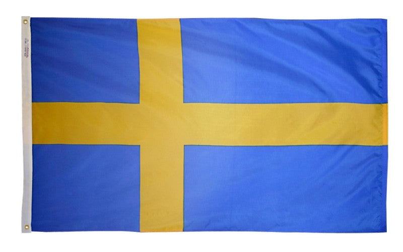 Ace World Flag Of Sweden 3x5'